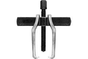 NQEUEPN 16cm Sciagacz do Przekladni z 2 Klami, Regulowany CR-V Sciagacz do Lozysk Narzedzie Sciagania Kola Pasowego Oddzielne Urzadzenie Podnoszace do Demontazu Kola Pasowego Lozyska Kola Zamachowego