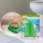 Scotch-Brite Bathroom Tile Scrubber Brush- Cleans Tiles, hard to reach corners, Floors, Tough stain removal, Ergonomic handle