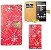Produktbild Sony Xperia Z5 Premium Handy Tasche, FoneExpert® Bling Luxus Diamant Hülle Wallet Case Cover Hüllen Etui Ledertasche Premium Lederhülle Schutzhülle für Sony Xperia Z5 Premium (Rot)