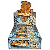 Grenade Carb Killa High Protein and Low Carb Bar, Choc Chip Cookie Dough, 12 x 60 g