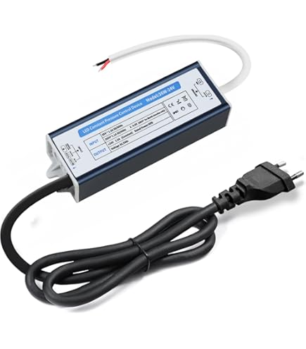 LED transformator 24V 60W 2.5A, LED voeding 24V, LED transformator 230V naar 24V DC, constante spanning lage voltage transformator, waterdichte IP67 LED voeding driver voeding driver voeding