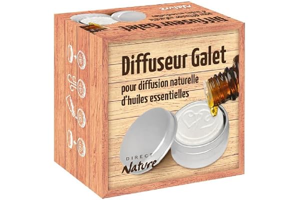 Diffuseur d'Huiles Essentielles Galet - Déco Coeur