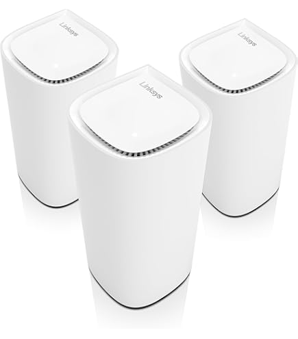 Pack de 2 Routeurs Mesh WiFi Connect W7, WiFi 7 jusqu'à 6.4 Gbps
