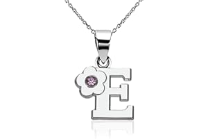 JennyWrenJewels Initial Letter A-Z Pendant Necklace | Gifts for girls birthday, christmas, party | Jewellery Gift for daughter, niece, friend, sister
