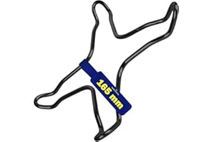 MONTERAL Universal Riduttore Fornello Gas 165 mm Smaltata di Colore Nero Ricambi Fornelli a Gas Garanzia di 10 Anni