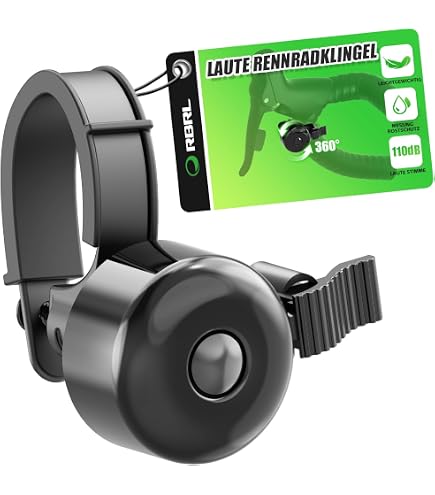 klingel für gravel bike RBRL Mini Fahrradklingel Rennrad & – 100 dB Laut Fahrrad, 360° Drehbar, Links/Rechts Hand Nutzbar – Kompakt für 22–32 mm Lenker (Packung mit 2) Sport & Freizeit Electric Bike Conversion Kit 1500W – All Wheel Sizes catalogue Crankarm Length:170mm YONGSUB SONG : MOTION