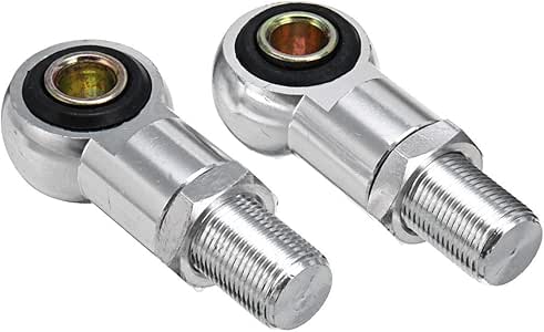 Noir C-FUNN 10Mm Eye Adaptateur Eye End pour Amortisseur 340Mm Moto Scooter ATV