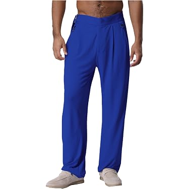 Pantaloni In PVC Lucido Da Uomo – Modello Sottile Gotico, Perfetti Per Danza E Vita Notturna, Nero, Taglie S-2XL