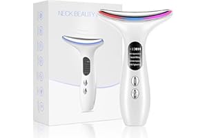 RPEIXYA Appareil Anti Rides Visage, Appareil de Massage pour Le Visage, Appareil de Massage Anti-Rides de Beauté avec Lifting EMS Massage, Tonification Pour Le Visage Raffermissement Levage Cou