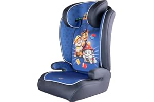 Tataway Paw Patrol Boy i-Size R129, Seggiolino auto bambini 15-36 kg (3,5-12 anni), 100-150 cm, Gruppo 2/3, si installa con cintura a 3 punti, azzurro