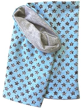 WOLLHUHN ÖKO SLIM Leichtes Halstuch, Schlauchschal, Schlupfschal, Schal