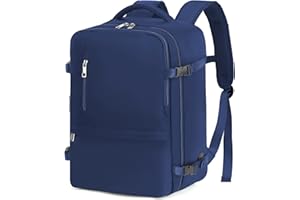 VMIKIV per Zaino Ryanair 40x30x20 Zaino da Viaggio Bagaglio a Mano per Wizz Air Zaini Casual per Vueling Aereo Borse Antifurto Donna Uomo Borse da Cabina per Scuola Università