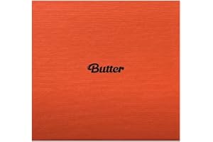 Big Hit Entertainment BTS Butter Album [Peaches Version] CD+Photobook+Lyric Cards+Instant Photo Card+Photo Stand+Photo Card+Message Card+Graphic Sticker+(Extra 6 Photocards+1 Double-Sided Photocard)