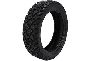 SUNGOOYUE 10x2.50-6.5 Scooter Tubeless Tire 10 Inch Electric Scooter Vacuum Tires Tubeless Off Road Tire Replacement with Ela