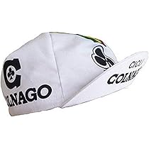 Casquette Vélo Vintage Eddy Merckx - Rayures - Années 70/80 - Taille Unique