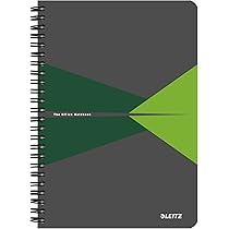 Blocco Appunti LEITZ A5 A Quadretti - 90 Fogli, Rilegatura A Spirale, Rosso - Foto 8