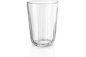 EVA SOLO | 4 verres à facettes 34 cl | robustes et adaptés à un usage quotidien | verres à boissons.