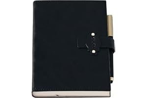 MLJTOYO Dziennik akademicki 2024 2025 A5 Page a Day, twarda okładka, pamiętnik średnioroczny, lipiec 2024-czerwiec 2025, terminarz dzienny i miesięczny z długopisem, zakładkami miesięcznymi, naklejkami,