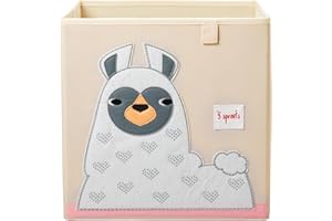 3 Sprouts - Scatole Porta Giochi - Contenitore Giochi Bambini - Scatola Giochi per Bambini - Contenitori per Giochi Bambini - Portagiochi Bambini Contenitori - Scatola Porta Giochi - Lama