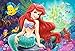 Produktbild Trefl - Puzzle zum Ausmalen 2 Seiten unter Lizenz Ariel die kleine Meerjungfrau 40-teilig, 36513u