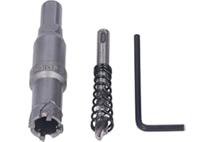 Otwornica 16-20mm Otwornica z węglików spiekanych Bit TCT Gruby zestaw do wycinania otworów w metalu z wiertłem rdzeniowym z kluczem sześciokątnym (16mm)