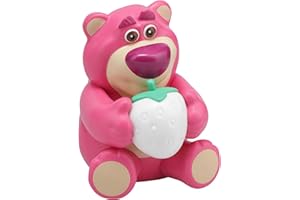 Paladone Lotso Huggin Bear GloBuddies luce cambia colore alla fragola, lampada LED 3D con licenza ufficiale Disney Toy Story, regalo alimentato a batteria per fan
