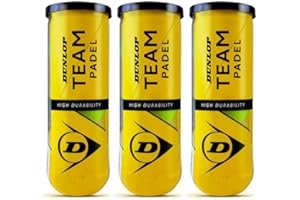 ZRZ Palline Dunlop Team Padel (confezione da 3 barche)