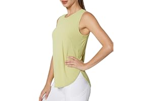 Comilaka Donna Canotta Sportiva da Donna Senza Maniche Top per Yoga Running Fitness