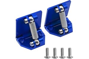 2Pack Vgoohobby Aluminum Alloy Adjustable Trim Tabs Compatible with Traxxas DCB M41 Catamaran RC Boat Upgrade Part