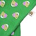 Baby Kids Girls Little Bear Cotton Loop Scarf, Skin-friendly Soft Neck Warmer (Green)