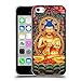 Produktbild Super Galaxy Schutz Hülle TPU Case Schutzhülle Silikon Tasche Dünn Transparent // V00001638 Buddha-Figur // Apple iPhone 5C