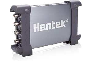 Hantek 6254BD Virtual Digital Oscilloscope with 4-Channel 250MHz Bandwidth Vehicle Oscilloscopes with AWG, Labview Supported, Automotive Diagnostic USB Digital Storage Oscilloscope