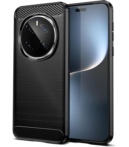 iVoler Cover in Silicone per Honor Magic7 Pro 5G / Honor Magic 7 Pro 5G con Protezione Della Fotocamera, Ultra Sottile Custodia in TPU Morbida Anti-Graffio Antiurto Protettiva Case, Nero