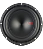 ETON MW 12 Flat – krachtige, platte 30 cm/12 inch subwoofer, lange slag bas voor de auto, diepe luidspreker met ferrietmagneet, 2 x 2 ohm dubbele spoel, 2 x 450 watt, 1 st