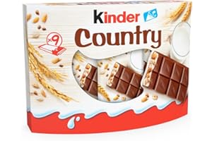 ‎FERRERO kinder Country Vorratspack, 6er Pack (6 x 211.5 g Packung)