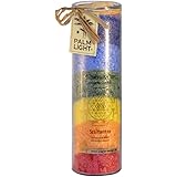 Palm Light Chakra Kerze, Bunt