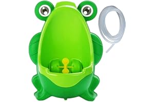 FUKAMOU Kinder-Pissoir, Wandmontage Urinal Toiletten-Trainer, Toilettentrainer Für Kinder, Höhenverstellbare Vertikal WC-Ständer Für Jungs