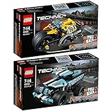 Lego Technic 2er Set 42058 42059 Stunt-Motorrad + Stunt-Truck - LEGO