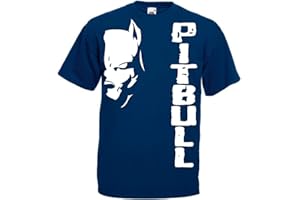 Generico t-Shirt Pitbull Fight Hund Dog Kickboxen Boxen Geschenkidee 12 Colori auch für Kinder