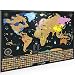 Produktbild LIGHTOP Rubbel Weltkarte zum Rubbeln Set 59.5 x 82.5 cm Weltkarte mit Rubbelkarte Europa Design Geschenk Tube Viele Extras