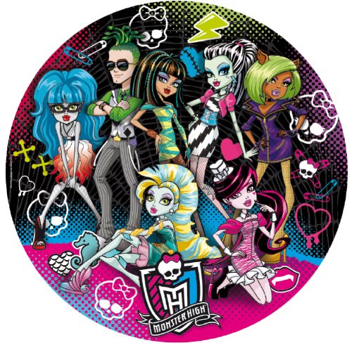 Imagen 2 de Clementoni 30313 Monster High - Puzzle clásico redondo