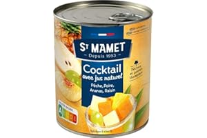 EPICERIE SUCRÉE ST MAMET - Cocktail De Fruits Sirop Léger 500G - Lot De 4 - Vendu Par Lot
