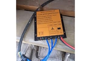 GENWAY 100W‑800W 12V/24V 48V Controller per Turbine Eoliche, IP67 Bassa Tensione Regolatore di Carica per Generatore Eolico, MPPT Regolatore di Carica (48)