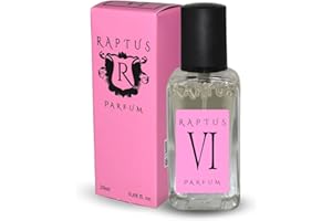 RAPTUS VI – 20 ml Parfum Donna | Profumo Muschiato e Floreale Elegante | Fragranza Morbida e Sensuale | Packaging Rosa Confetto