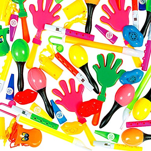 German Trendseller® – 12er – Set Bunte Soundmacher & Krachmacher Sirenen l Heuler l Lippen l Klattscher l Mitgebsel ┃ Party ┃ Kindergeburtstag ┃ Karneval ┃ Fasching - 2