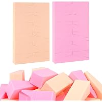 72 Stück Make-up-Schwämmchen Set – Dreieckige & Rechteckige Schwämme Für Foundation, Puder, Concealer – Waschbar & Wiederverwendbar