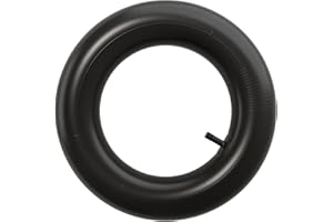 Wiltec Standard Schlauch für Reifen Größe 3.50-8, bis 130 kg Traglast, mit geradem Ventil TR13 für Schubkarren, Sackkarren und E-Scooter