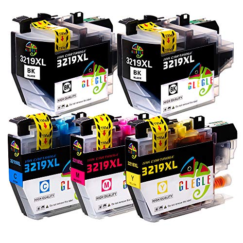 GLEGLE LC3219 Cartucce compatibili Brother LC3219 LC3219XL per Brother MFC-J6530DW MFC-J5330DW MFC-J6930DW MFC-J5335DW MFC-J5730DW MFC-J5930DW MFC-J6935DW (2 Nero,1 Ciano,1 Magenta,1 Giallo)