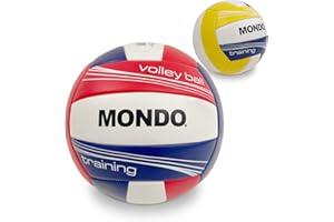 Mondo Toys - Pallone da Beach Volley TRAINING - size 5 pallavolo - 270 g - Colore bianco / rosso / blu - 13135