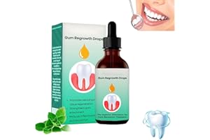 APRILADY Dentizen Gum Regrowth Drops,Dentizen Gum Therapy Gel,Dentizen Drops,Repair Gum Regrowth for Receding Gum,Gum Regrowth Treatment Drops,Natural For Oral Care,Gum Disease Treatment for Gum Health. (1pc)